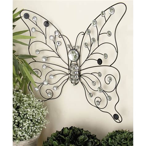 metal butterflies for walls